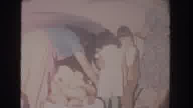 New Mexico USA (1951): They Lady Doing Some Work