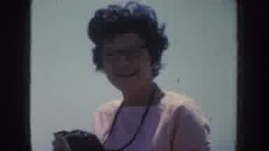 California USA (1952): Happy People Smiling With The Sea In The Background; Then A