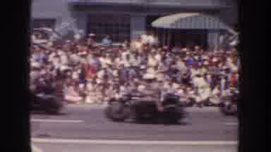 California USA (1952): Concentration Of Motorcycles And Parade Of Sailors