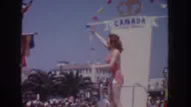 California USA (1952): Warm Weather Parade With Beauty Queens Waving On Floats