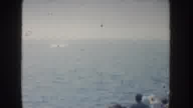 California USA (1952): Boating In The Ocean