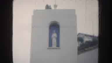 California USA (1952): A Patron Saint Statue For Those In The Shipping Yard