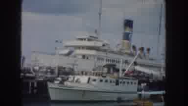 California USA (1952): It Is Beautiful Place To See A Harbor Lot Of Ships In There