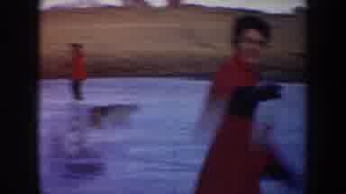 North Dakota USA (1953): Three Members Are Scatting On The Desert Place