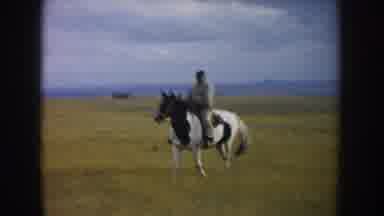 South Dakota USA (1953): When In The Open Field, Riding A Horse Is Simply The Best