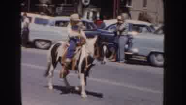 South Dakota USA (1954): Country Parade And Horse Show Street Fair