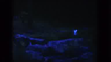 South Dakota USA (1954): Black Dark Night Scene Woman Walking In White Blouse