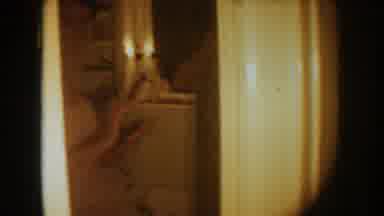 South Dakota USA (1954): Women Getting Ready In Wedding Dress In Bathroom