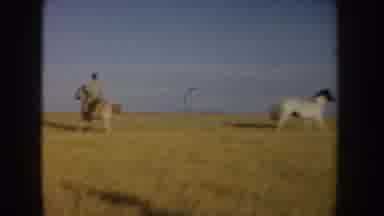 Idaho USA (1955): Women On Horses In Rural Setting
