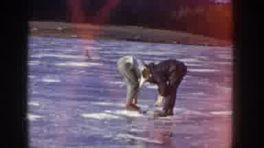 Idaho USA (1955): Just A Quick Pick-Up Game Of Hockey With My Old Teammate