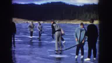 Idaho USA (1955): Sports Play On Family Trip