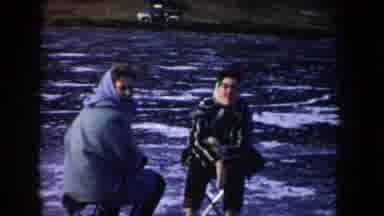 Idaho USA (1955): Friends Ice Skating