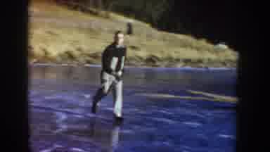 Fist-time ice skating? More like fist-bump to the ground!