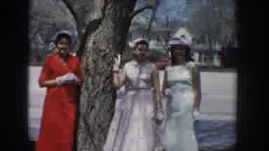 Idaho USA (1955): Photographer Placing The 3 Female Subjects In Position To Take A