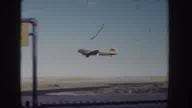 Idaho USA (1955): Airplane Taking Off In Late 70'S Footage
