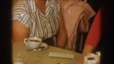 Idaho USA (1955): Butter, Cake, Knife, Fork, Salt, Pepper, Party, Talking, Sitting