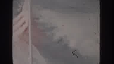 Idaho USA (1955): A Blurry Video Of The American Flag Blowing In The Wind Off The