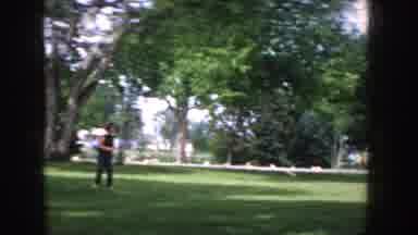 Idaho USA (1955): Men Playing In Park