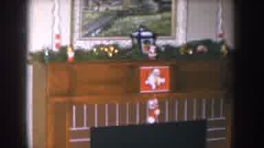Nebraska USA (1955): Memories Of Christmas Day Decorating The House With Ornaments