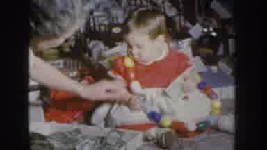 Nebraska USA (1955): Mother And Baby