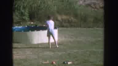 Nebraska USA (1955): Children Are Playing