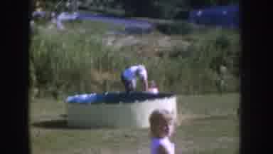 Nebraska USA (1955): One Family Going To The Picnic And They Are Very Enjoying