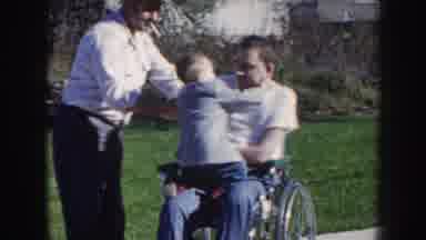 Nebraska USA (1956): Baby And His Dad