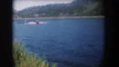 South Dakota USA (1956): Water Skiing On The Lake