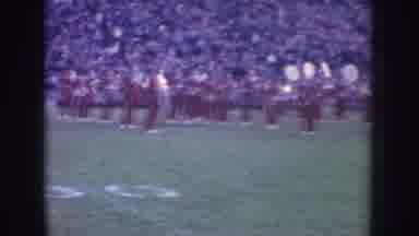 Nebraska USA (1957): Sports Band Playing Before Football Match