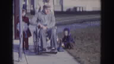 Nebraska USA (1957): The Child Was Playing Suddenly One Disability Man Are Coming