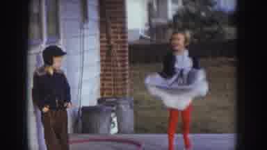 Nebraska USA (1957): Little Girl In Tutu Dancing