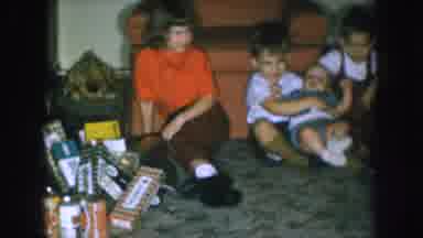 Nebraska USA (1957): Taking A Family Photo With Children