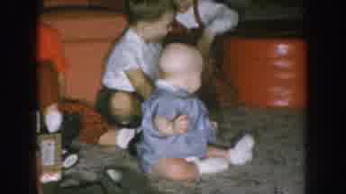 Nebraska USA (1957): Children Are Playing