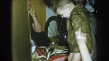 Nebraska USA (1957): The Baby And His Mother Was Playing After That He Go