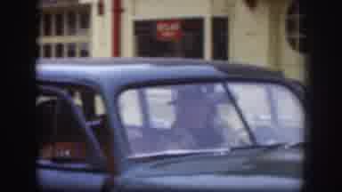 Kansas USA (1958): Camera Pans From A Man Standing Beside The Passenger Door Of A