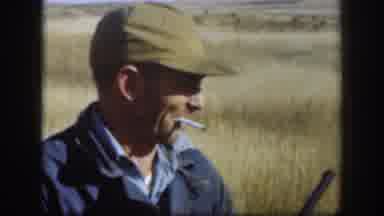 Kansas USA (1958): Two People Going To The Forest For Hunting In The Gun