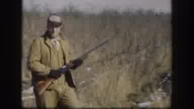 Kansas USA (1958): Warden Looking For His Prey Armed With A Large-Caliber Weapon