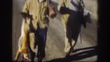 Kansas USA (1958): Two Men On A Hunting Trip With Prize In One Of Their Hands
