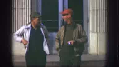 Kansas USA (1958): Two Persons Are Talking Together