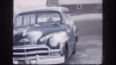 Kansas USA (1958): Home Footage Of The Beginning Of The Blizzard Out On The Farm
