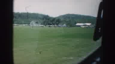 Nebraska USA (1958): Someone Videoing Grass Field While Riding In A Vehicle