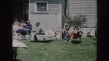 Nebraska USA (1958): People Was Sitting With Communication