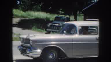 Nebraska USA (1958): The Person Practice To Driving The Car