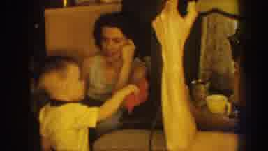 Nebraska USA (1959): Memories With Family Playing The Piano