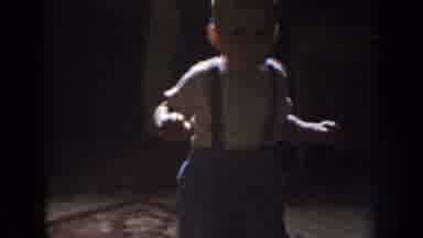 Nebraska USA-1959: Footage of Happy Toddler Playing in House