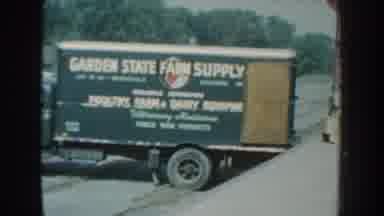 Nebraska USA (1959): The Truck Was Ready To Delivery The Goods To The Customers