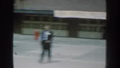 Nebraska USA (1959): Home Video Of A Man And Son, Son Is Riding A Red Bike