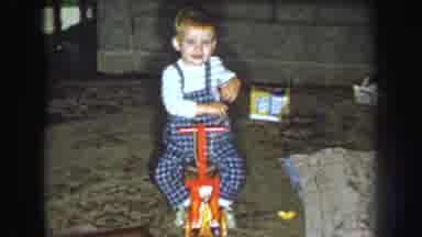 Nebraska USA (1959): Toddler Being Video On Video Camera