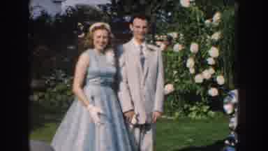 Nebraska USA (1959): Nostalgic, Vintage Video Editing Of A Beautiful Wedding