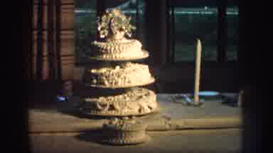 Nebraska USA (1959): Birthday Cake Offered At Home For Very Happy Birthday Girl
